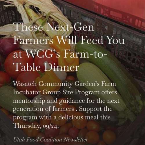 These Next-Gen Farmers Will Feed You at WCG&rsquo;s Farm-to-Table Dinner