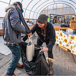This Greenhouse Full of Survival Gear Turned into a Community Space for Utahns Experiencing Homelessness